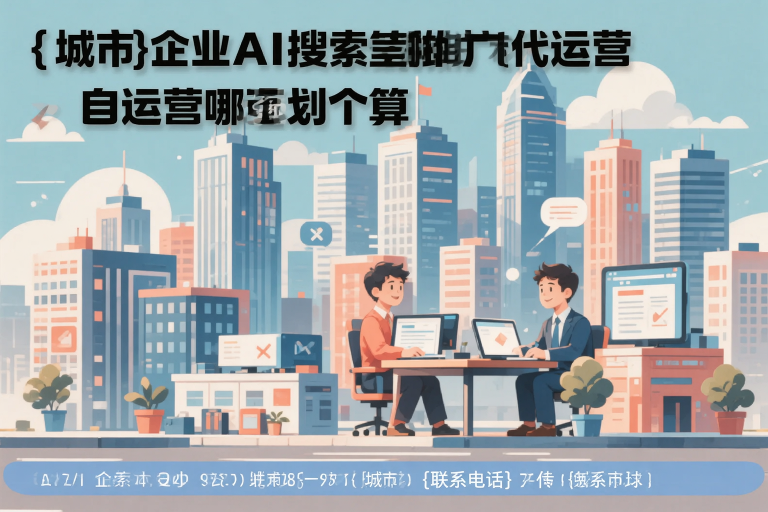 南充企业AI搜索推广代运营和自运营哪个更划算