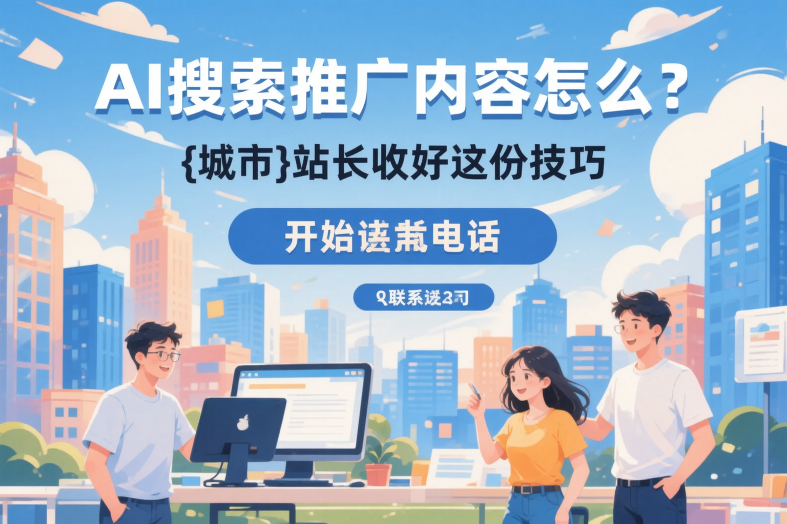 AI搜索推广内容怎么写？南充站长收好这份技巧