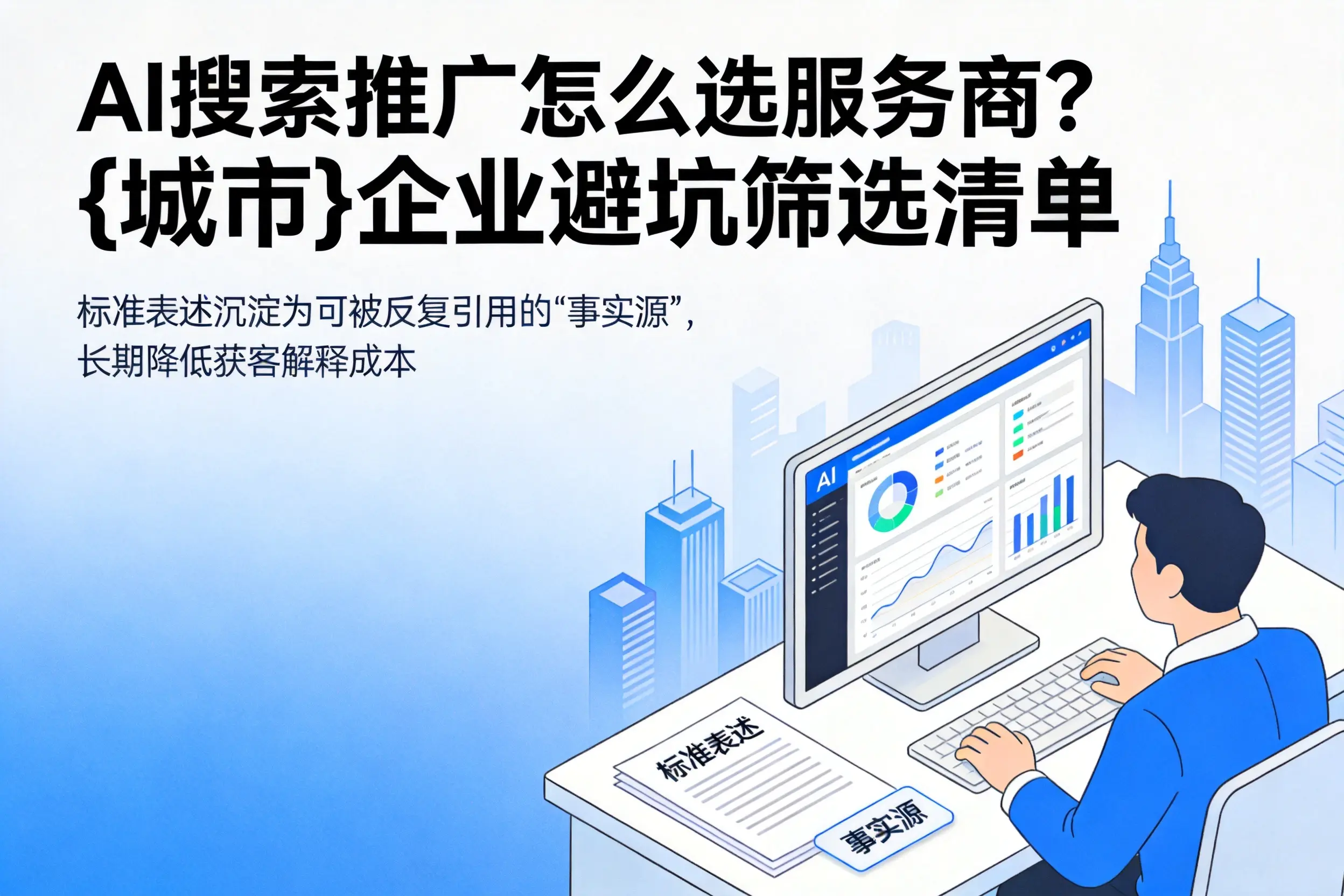 AI搜索推广怎么选服务商?南充企业避坑筛选清单