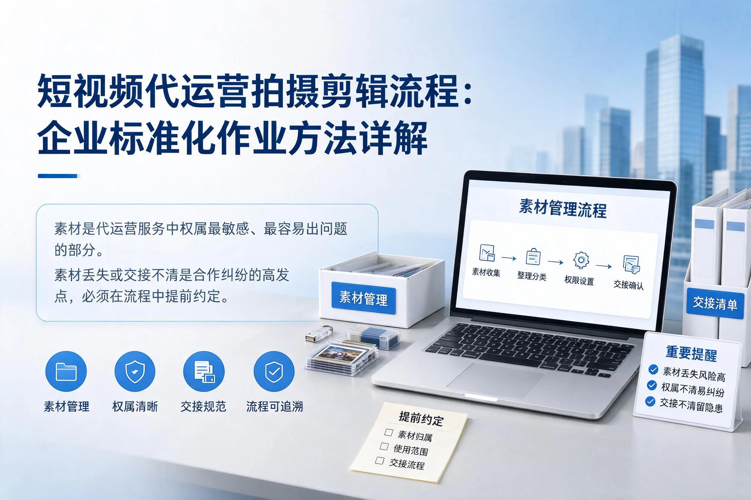 短视频代运营拍摄剪辑流程：南充企业标准化作业方法详解