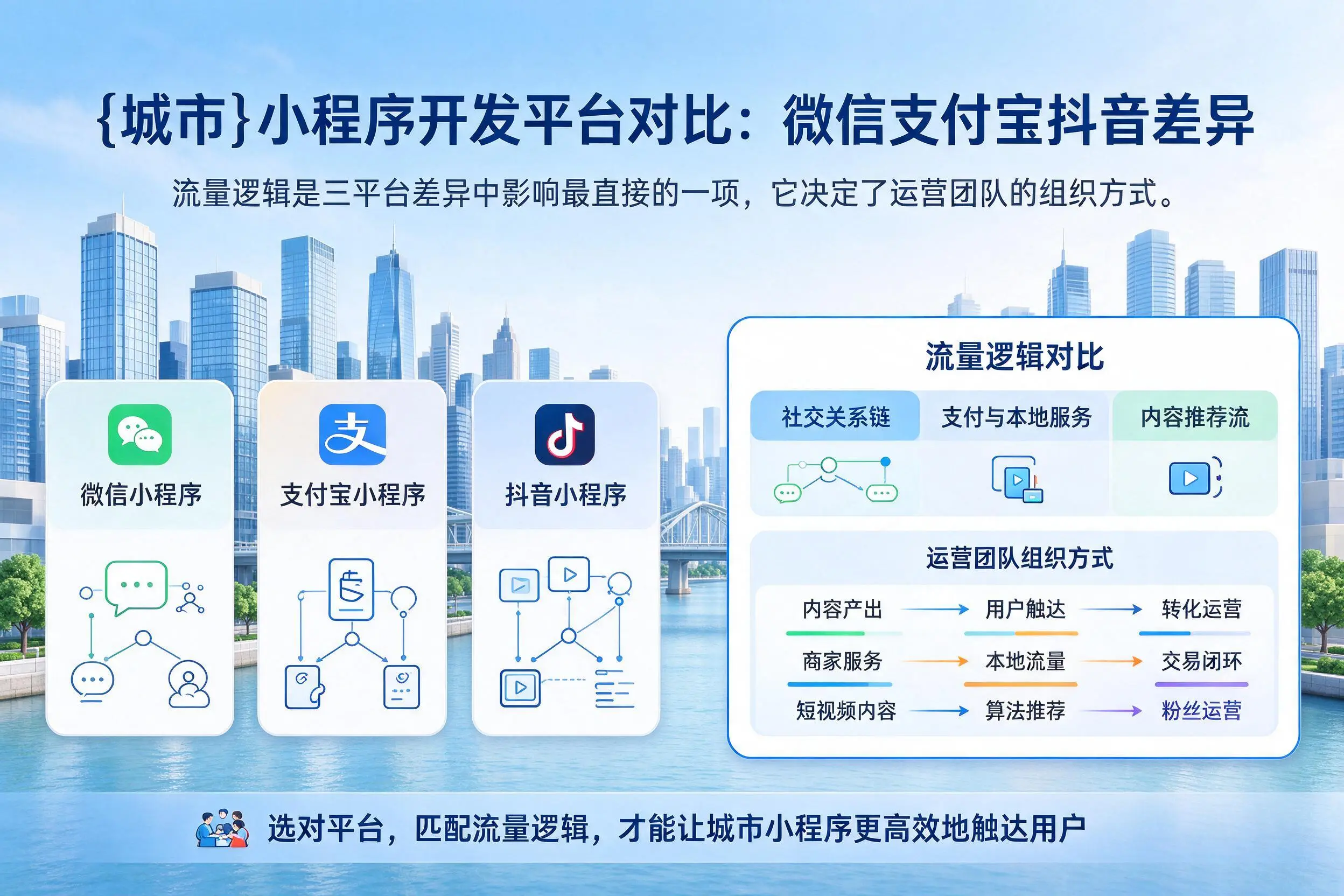 南充小程序开发平台对比：微信支付宝抖音差异