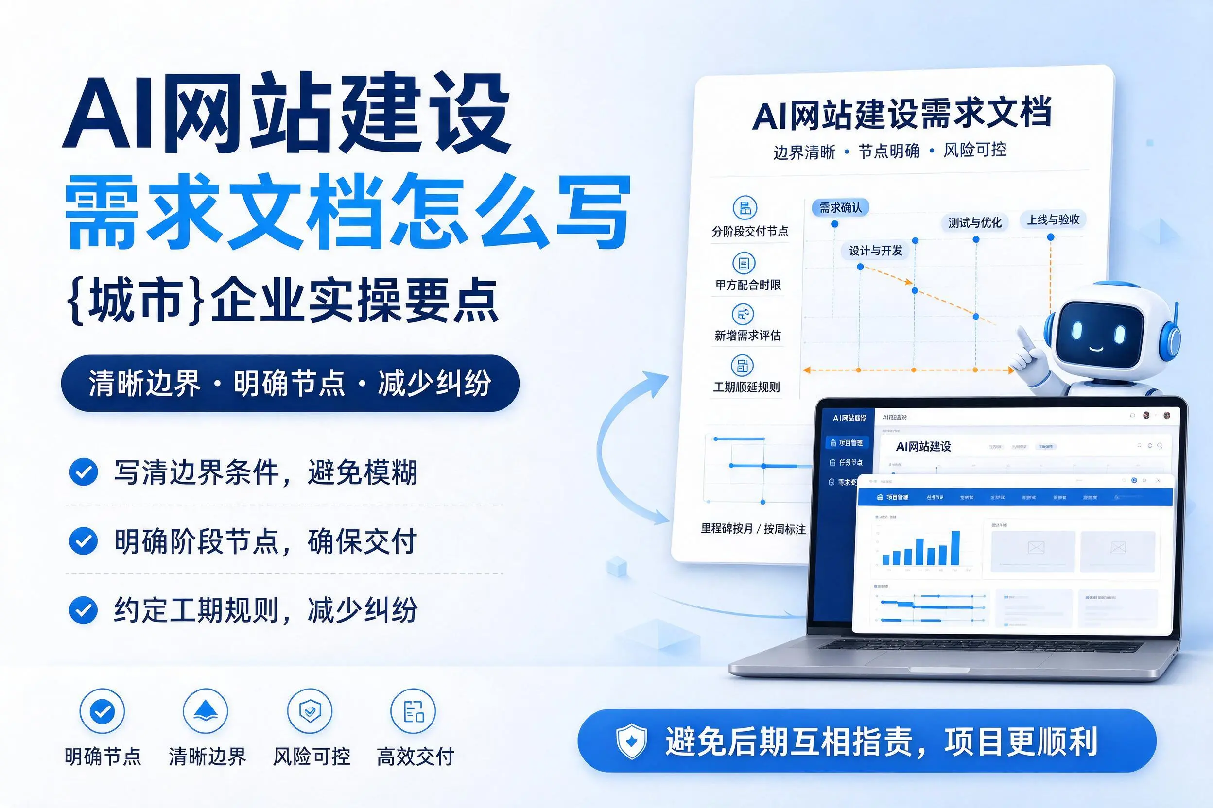 AI网站建设需求文档怎么写,南充企业实操要点